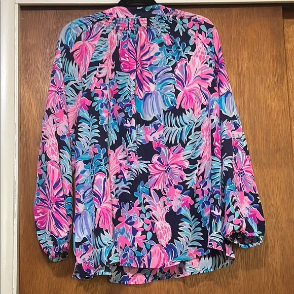 Lilly Pulitzer Elsa Silk Top - Picture 5 of 8